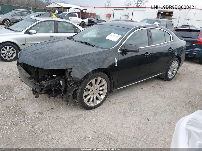 2011 Lincoln Mks VIN: 1LNHL9DR9BG608421 Lot: 44693367