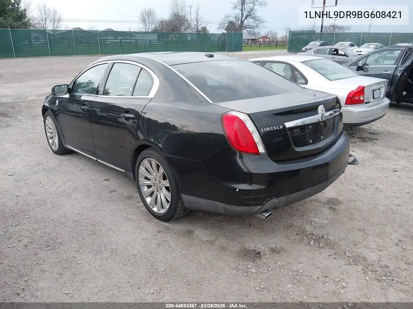 2011 Lincoln Mks VIN: 1LNHL9DR9BG608421 Lot: 44693367