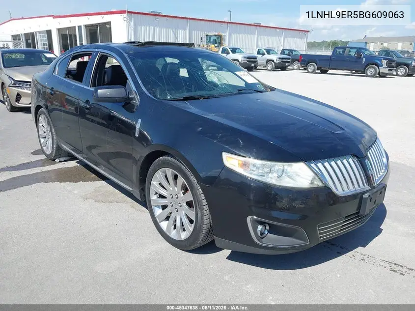 2011 Lincoln Mks VIN: 1LNHL9ER5BG609063 Lot: 45347638