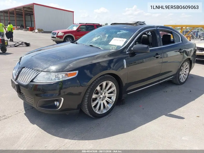 2011 Lincoln Mks VIN: 1LNHL9ER5BG609063 Lot: 45347638