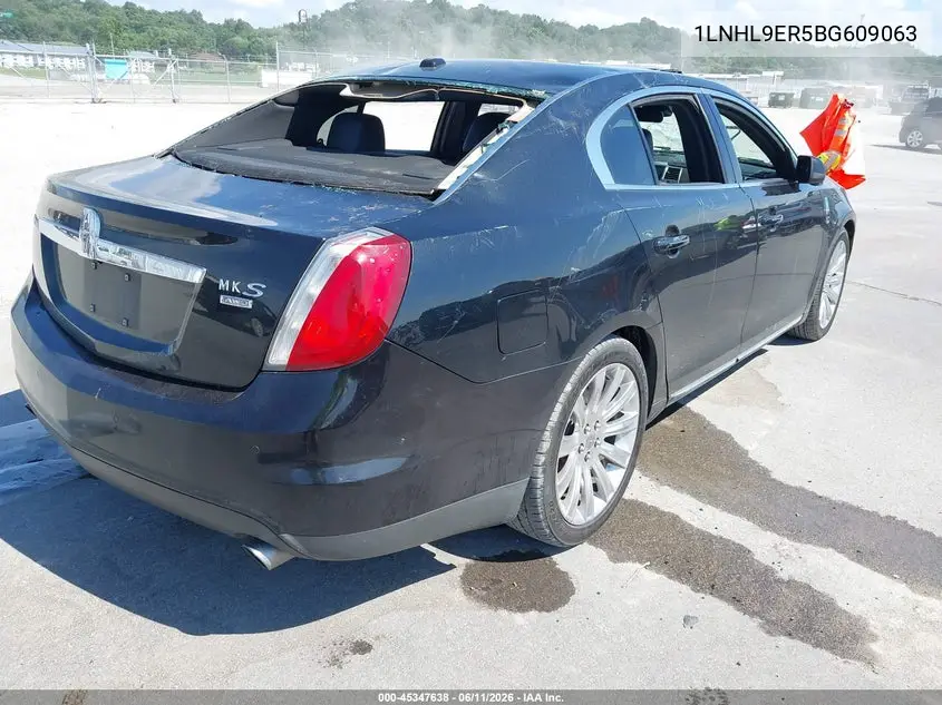2011 Lincoln Mks VIN: 1LNHL9ER5BG609063 Lot: 45347638