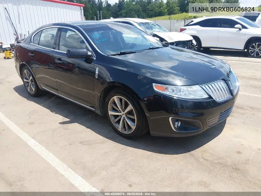2011 Lincoln Mks VIN: 1LNHL9DRXBG606824 Lot: 45398575