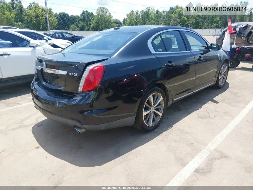 2011 Lincoln Mks VIN: 1LNHL9DRXBG606824 Lot: 45398575