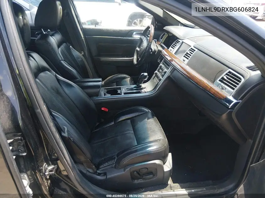 2011 Lincoln Mks VIN: 1LNHL9DRXBG606824 Lot: 45398575