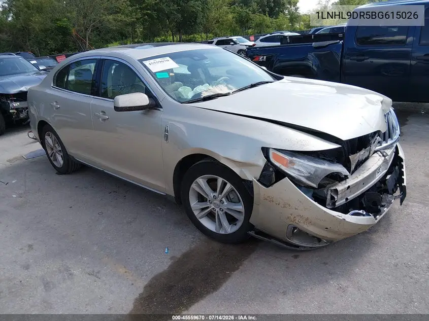 2011 Lincoln Mks VIN: 1LNHL9DR5BG615026 Lot: 45559670