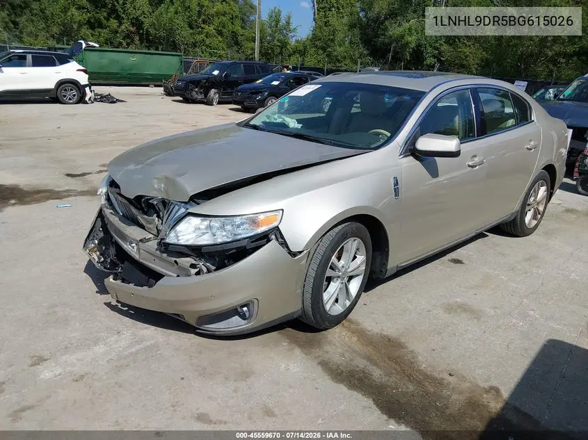 2011 Lincoln Mks VIN: 1LNHL9DR5BG615026 Lot: 45559670
