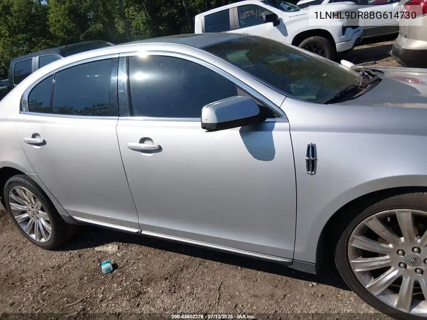 2011 Lincoln Mks VIN: 1LNHL9DR8BG614730 Lot: 45602376
