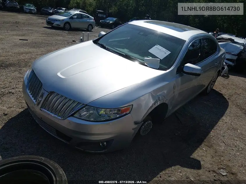 2011 Lincoln Mks VIN: 1LNHL9DR8BG614730 Lot: 45602376