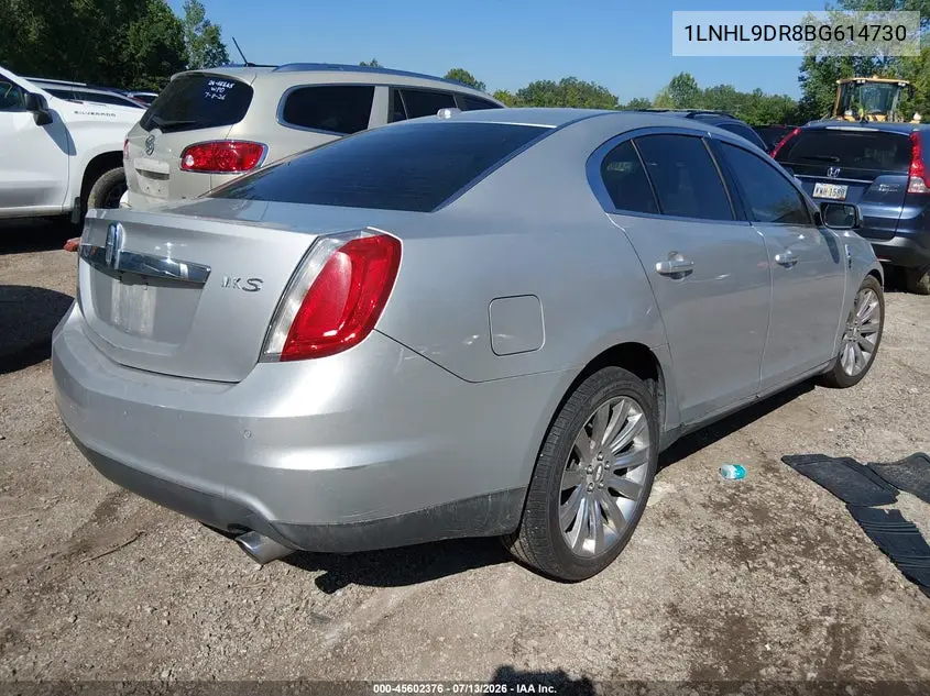 2011 Lincoln Mks VIN: 1LNHL9DR8BG614730 Lot: 45602376