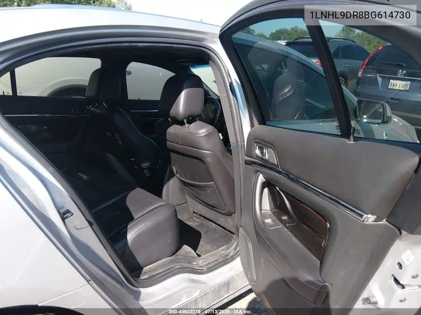 2011 Lincoln Mks VIN: 1LNHL9DR8BG614730 Lot: 45602376