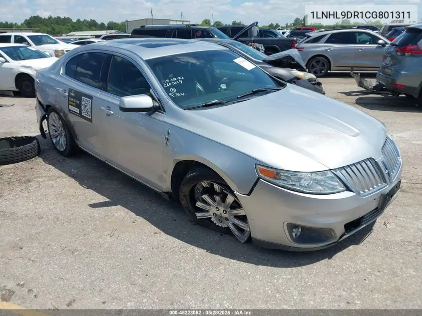 2012 Lincoln Mks VIN: 1LNHL9DR1CG801311 Lot: 45223062