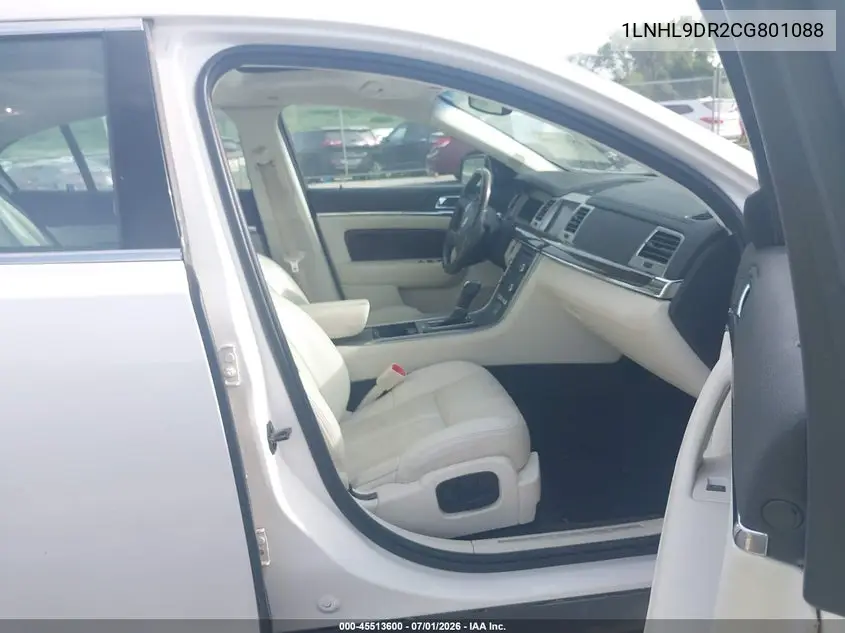 2012 Lincoln Mks VIN: 1LNHL9DR2CG801088 Lot: 45513600
