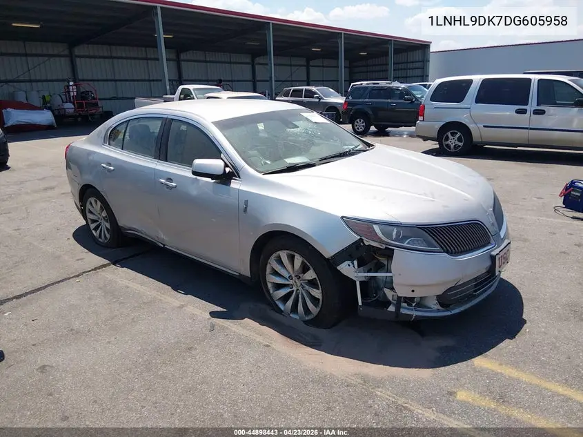 2013 Lincoln Mks VIN: 1LNHL9DK7DG605958 Lot: 44898443