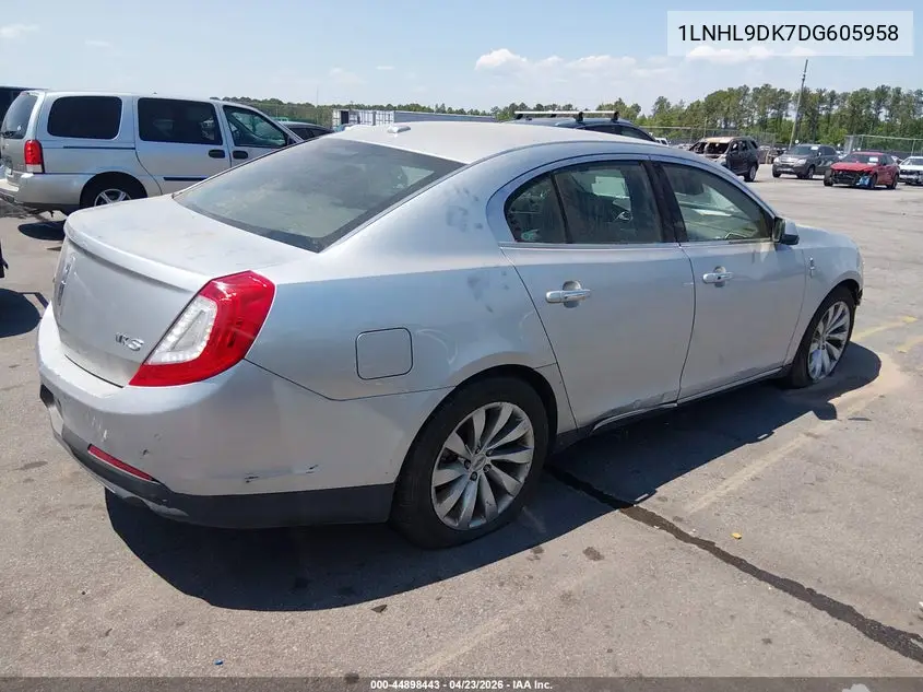 2013 Lincoln Mks VIN: 1LNHL9DK7DG605958 Lot: 44898443