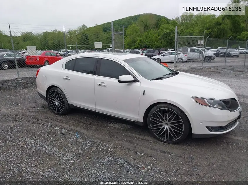 2013 Lincoln Mks VIN: 1LNHL9EK4DG616236 Lot: 45157406