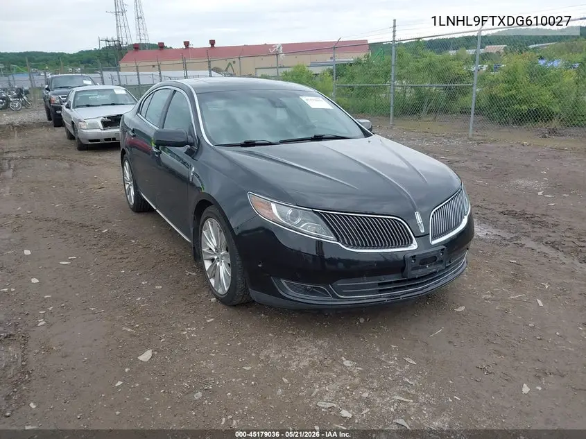 2013 Lincoln Mks Ecoboost VIN: 1LNHL9FTXDG610027 Lot: 45179036