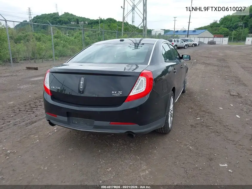 2013 Lincoln Mks Ecoboost VIN: 1LNHL9FTXDG610027 Lot: 45179036