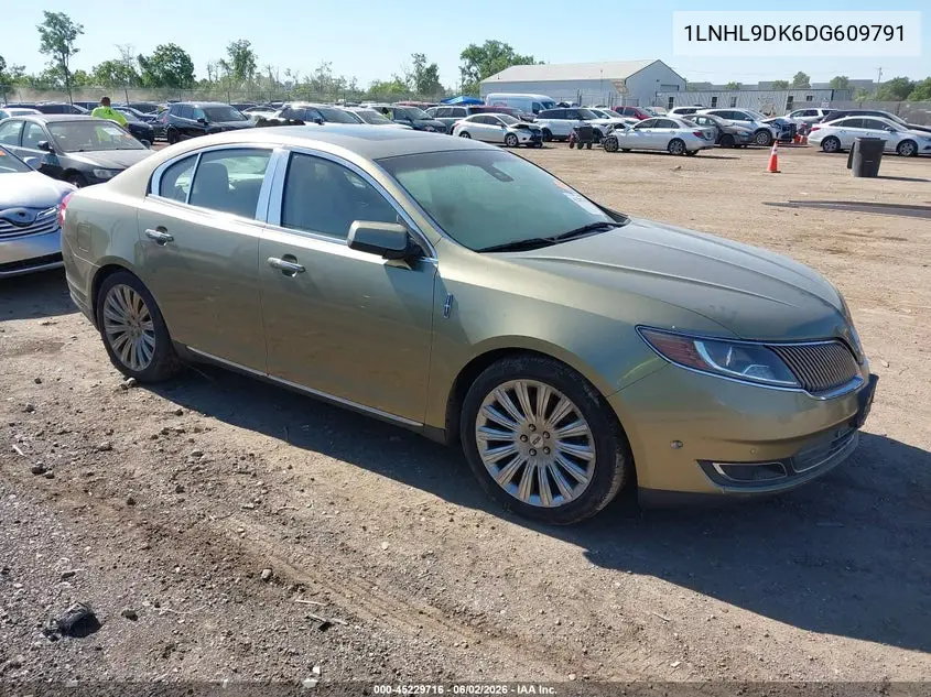 2013 Lincoln Mks VIN: 1LNHL9DK6DG609791 Lot: 45229716