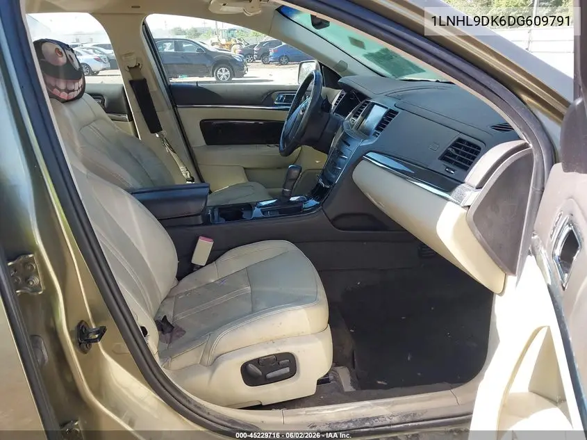 2013 Lincoln Mks VIN: 1LNHL9DK6DG609791 Lot: 45229716