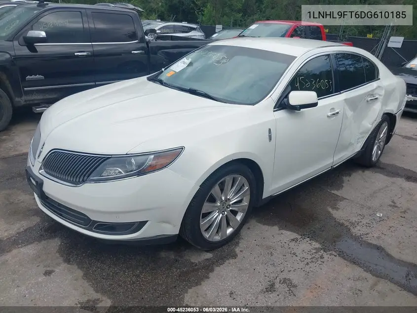 2013 Lincoln Mks Ecoboost VIN: 1LNHL9FT6DG610185 Lot: 45236053