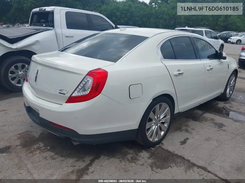 2013 Lincoln Mks Ecoboost VIN: 1LNHL9FT6DG610185 Lot: 45236053