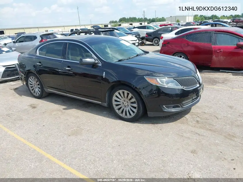2013 Lincoln Mks VIN: 1LNHL9DKXDG612340 Lot: 45247187