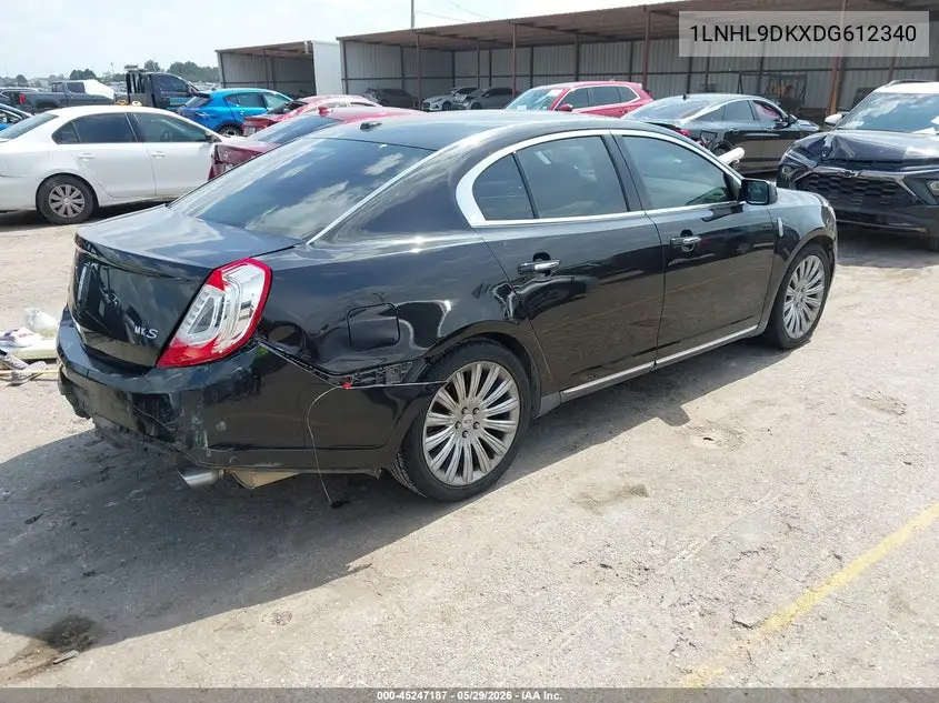 2013 Lincoln Mks VIN: 1LNHL9DKXDG612340 Lot: 45247187