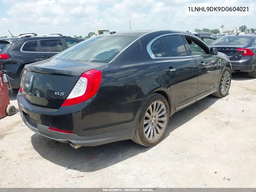 2013 Lincoln Mks VIN: 1LNHL9DK9DG604021 Lot: 45269870