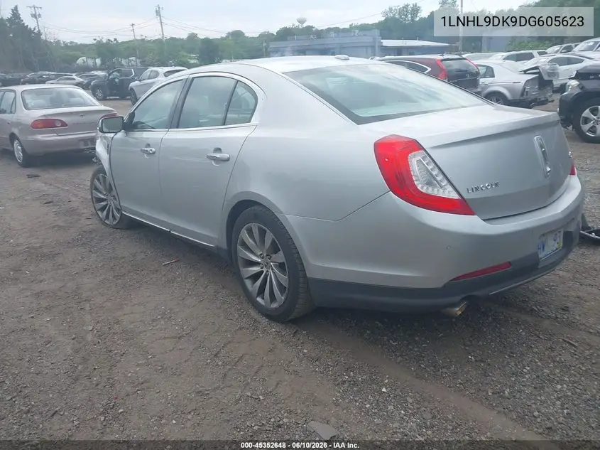2013 Lincoln Mks VIN: 1LNHL9DK9DG605623 Lot: 45352648