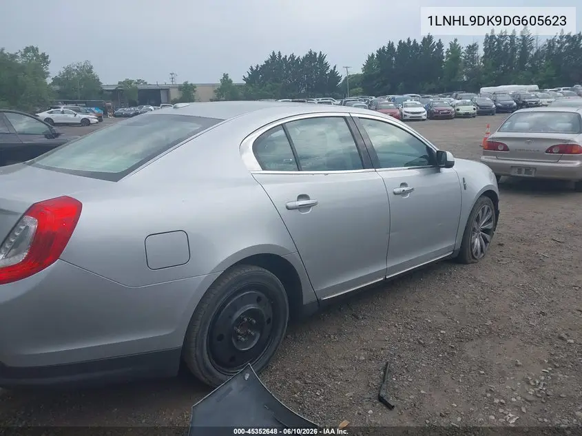 2013 Lincoln Mks VIN: 1LNHL9DK9DG605623 Lot: 45352648