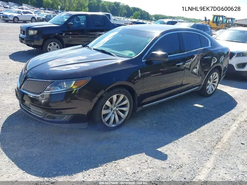 2013 Lincoln Mks VIN: 1LNHL9EK7DG600628 Lot: 45370806
