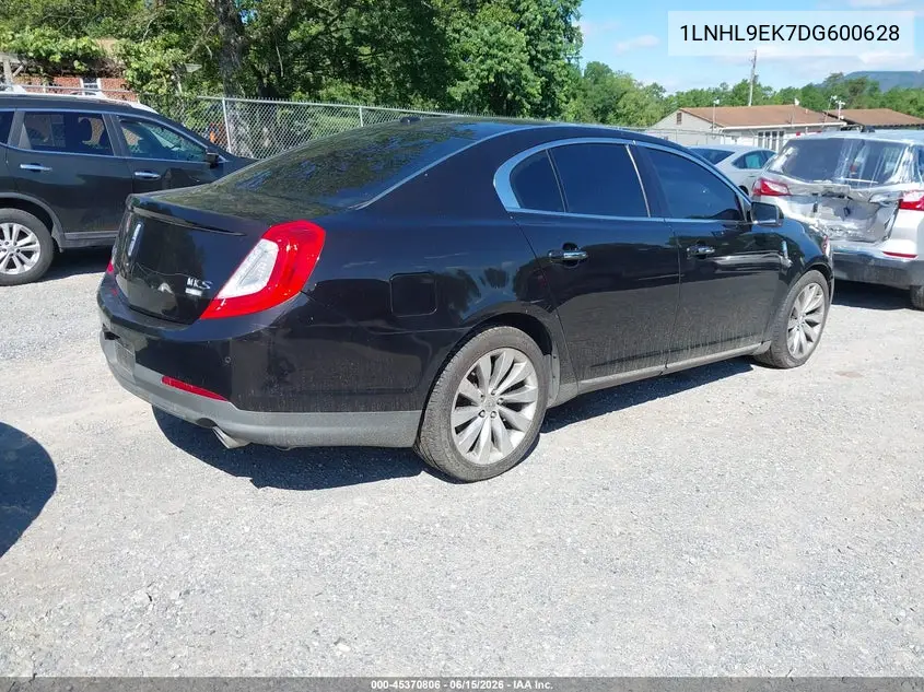 2013 Lincoln Mks VIN: 1LNHL9EK7DG600628 Lot: 45370806