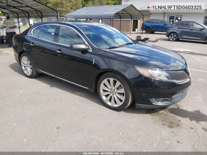 2013 Lincoln Mks Ecoboost VIN: 1LNHL9FT5DG603325 Lot: 45375066
