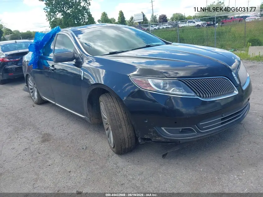 2013 Lincoln Mks VIN: 1LNHL9EK4DG603177 Lot: 45432946
