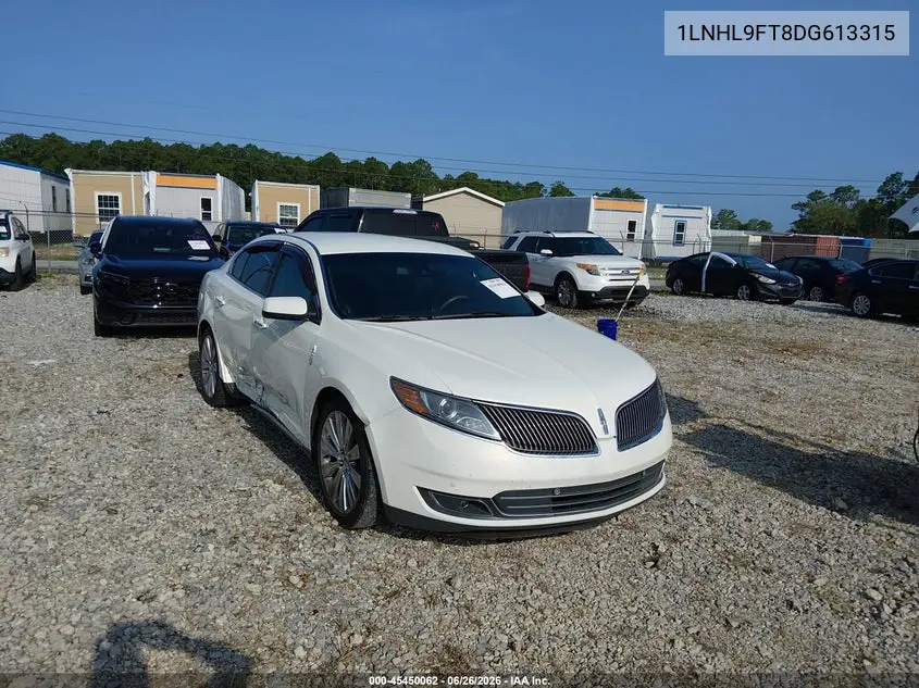 2013 Lincoln Mks Ecoboost VIN: 1LNHL9FT8DG613315 Lot: 45450062