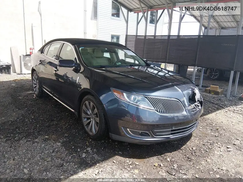 2013 Lincoln Mks VIN: 1LNHL9DK4DG618747 Lot: 45513603