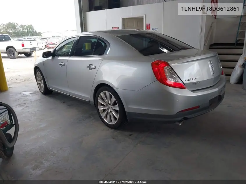 2013 Lincoln Mks Ecoboost VIN: 1LNHL9FT8DG612861 Lot: 45545313
