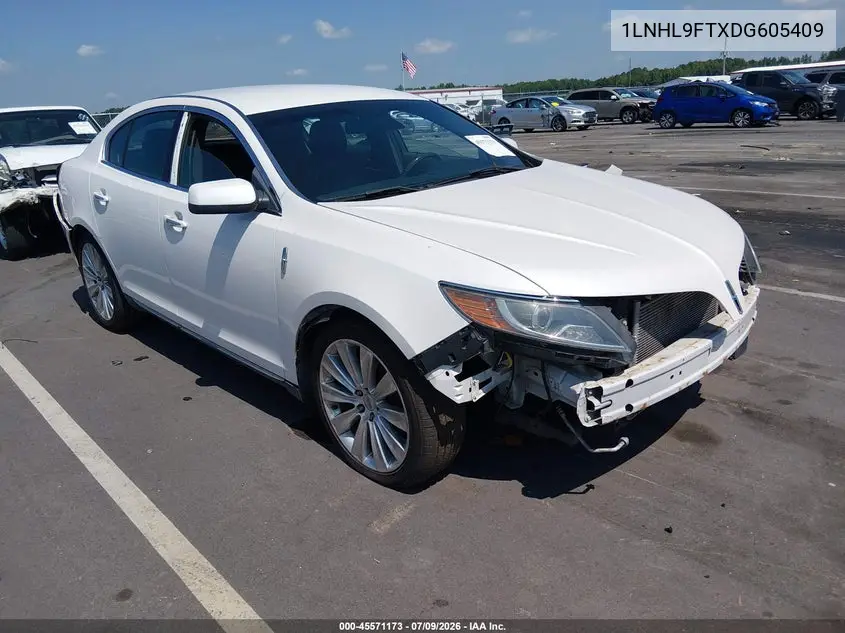 2013 Lincoln Mks Ecoboost VIN: 1LNHL9FTXDG605409 Lot: 45571173