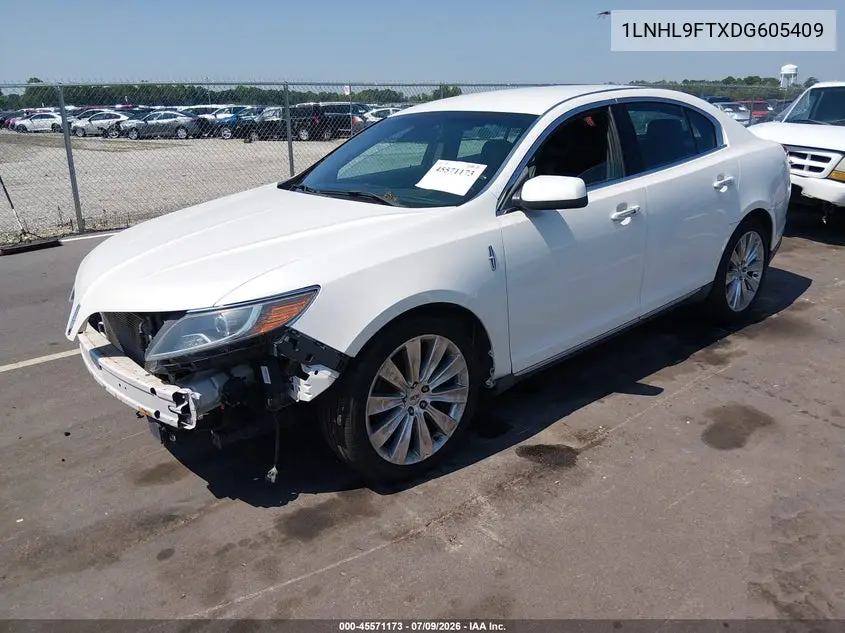 2013 Lincoln Mks Ecoboost VIN: 1LNHL9FTXDG605409 Lot: 45571173