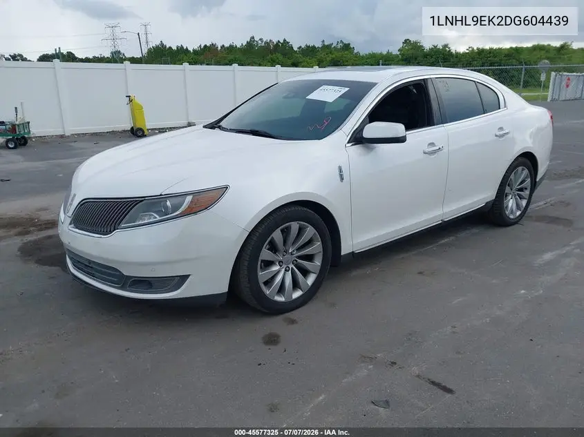 2013 Lincoln Mks VIN: 1LNHL9EK2DG604439 Lot: 45577325