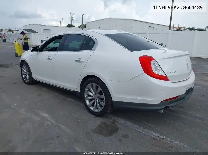 2013 Lincoln Mks VIN: 1LNHL9EK2DG604439 Lot: 45577325