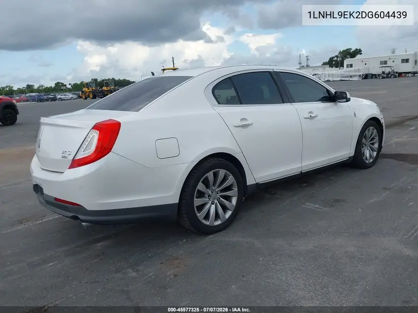 2013 Lincoln Mks VIN: 1LNHL9EK2DG604439 Lot: 45577325