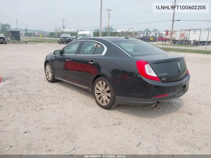 2013 Lincoln Mks Ecoboost VIN: 1LNHL9FT1DG602205 Lot: 45600879