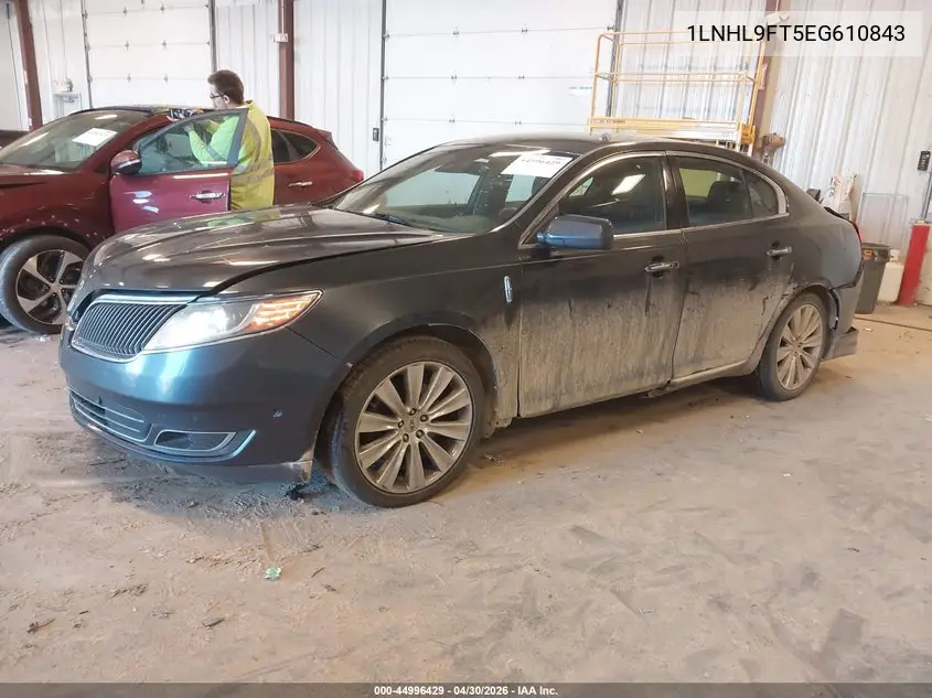 2014 Lincoln Mks Ecoboost VIN: 1LNHL9FT5EG610843 Lot: 44996429