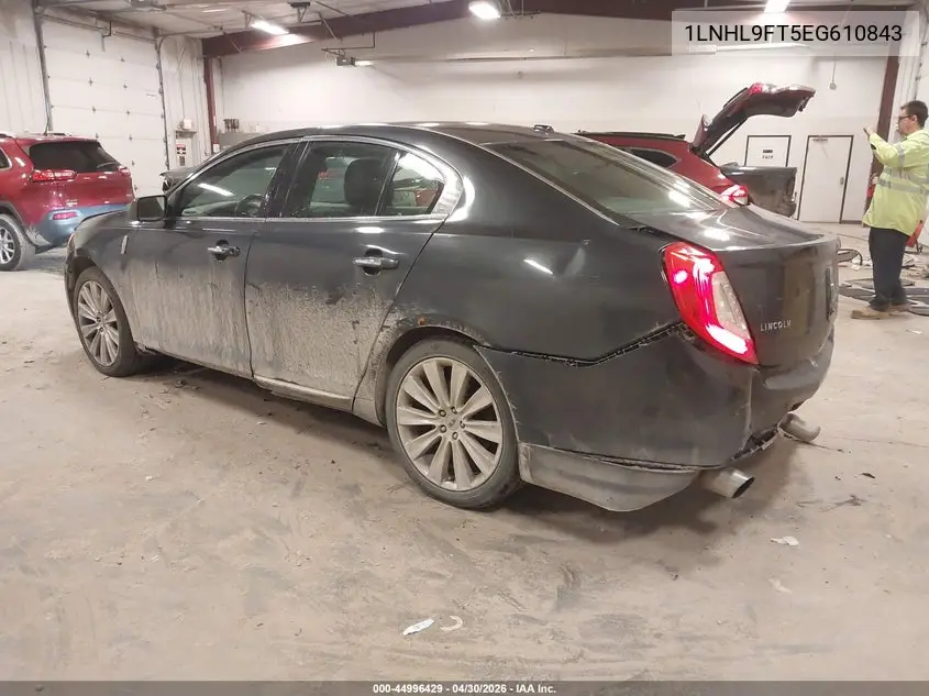 2014 Lincoln Mks Ecoboost VIN: 1LNHL9FT5EG610843 Lot: 44996429