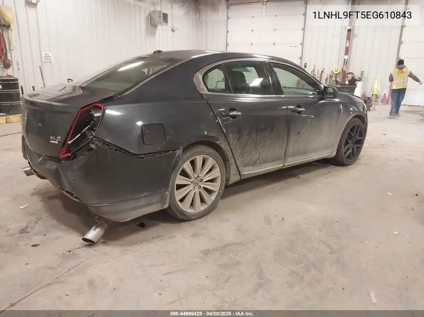 2014 Lincoln Mks Ecoboost VIN: 1LNHL9FT5EG610843 Lot: 44996429