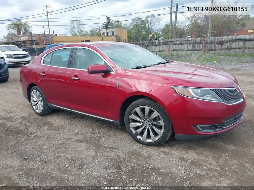 2014 Lincoln Mks VIN: 1LNHL9DK9EG610855 Lot: 45021053