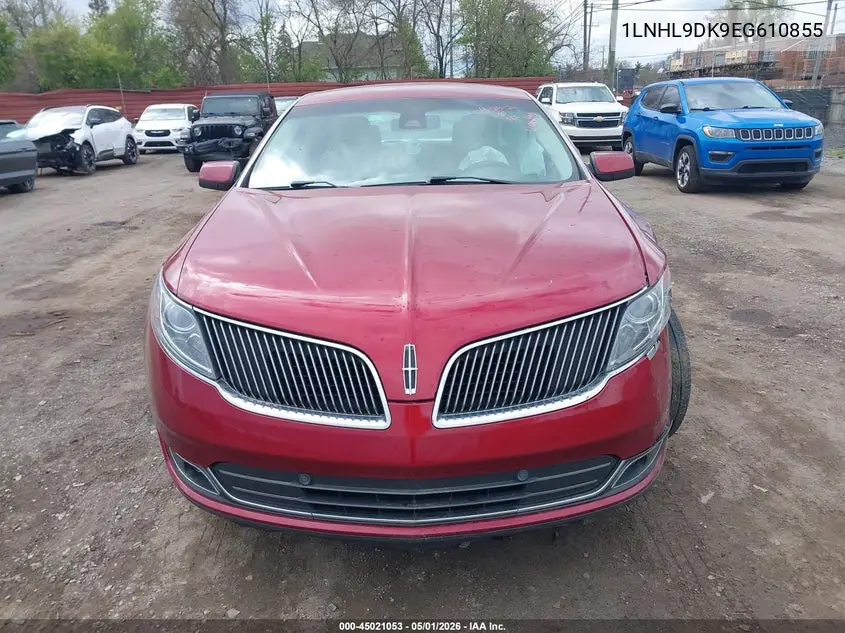 2014 Lincoln Mks VIN: 1LNHL9DK9EG610855 Lot: 45021053
