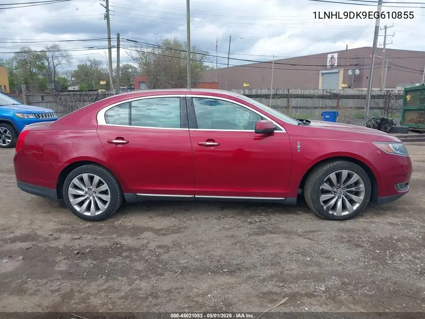 2014 Lincoln Mks VIN: 1LNHL9DK9EG610855 Lot: 45021053