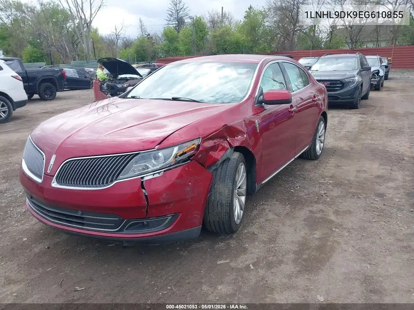 2014 Lincoln Mks VIN: 1LNHL9DK9EG610855 Lot: 45021053